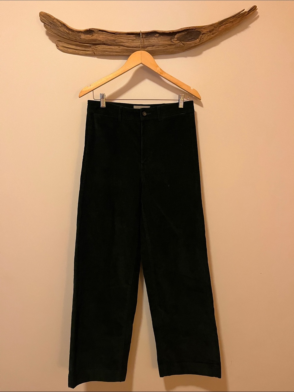 Everlane High Rise Corduroy Straight Leg Pants